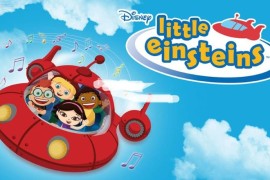 迪士尼英语科普动画片《Little Einsteins小爱因斯坦》全二季共67集，标清视频带英文字幕，百度网盘下载！