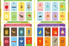 英语单词闪卡彩色高清PDF，共43大主题，助孩子轻松掌握1600+词汇，百度网盘下载！