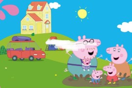 中英文字幕版《小猪佩奇 Peppa Pig 全集》英文版全1-9季共415集，1080P高清视频，带配套音频MP3，百度网盘下载！