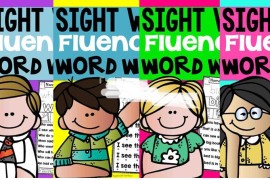 《Sight Word Fluency & Word Work》全4册234页高频词阅读练习册+48页闪卡，百度网盘下载！