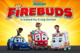 迪士尼英文动画片《Firebuds 消防车伙伴们》全50集，1080P高清视频带英文字幕，百度网盘下载！