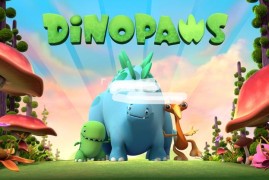 BBC恐龙主题英文动画片《Dinopaw 快乐小恐龙》全51集，1080P高清视频带英文字幕，百度网盘下载！