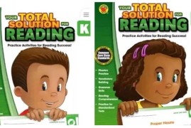 《Your Total Solution for Reading prek-G2》全彩PDF英文阅读练习册带答案，百度网盘下载！
