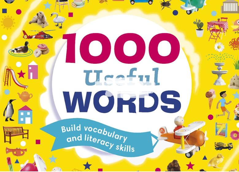 DK鼎鼎大名的图解字典《1000 useful words》高清电子版PDF+音频+视频，百度网盘下载！