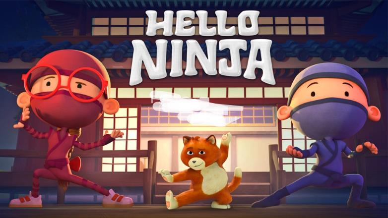 英文版《Hello Ninja 哈喽忍者》全4季共39集，1080P高清视频带英文字幕，百度网盘下载！