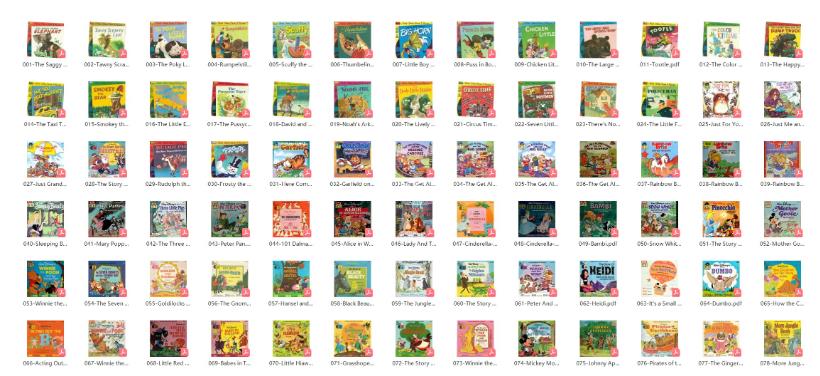 150册Disney Stories迪士尼动画故事英语绘本PDF+原版音频MP3，百度网盘下载！