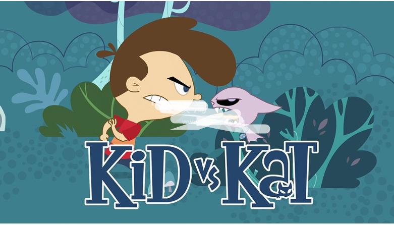 加拿大英语动画片《Kid vs Kat男孩和冤家猫》全二季共52集，1080P高清视频带英文字幕，百度网盘下载！