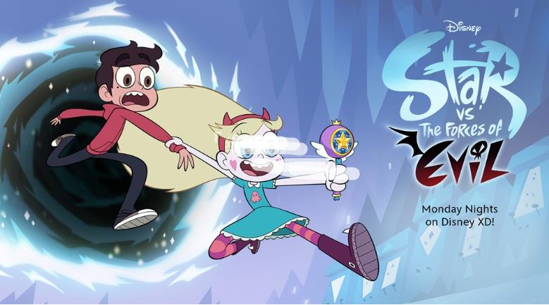 迪士尼英文动画《Star vs the Forces of Evil 星蝶公主》全1-4季共140集，1080P高清视频带英文字幕，百度网盘下载！